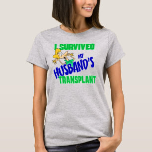 Ich überlebte die Transplantationsweibchen von mei T-Shirt