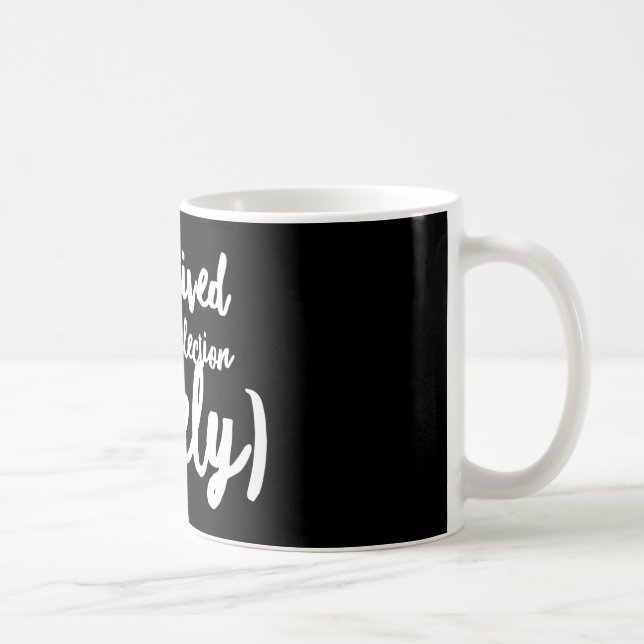 Ich überlebte die Wahl-Tasse 2016 Kaffeetasse (Rechts)