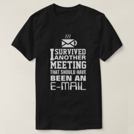 Ich überlebte ein anderes T-Shirt