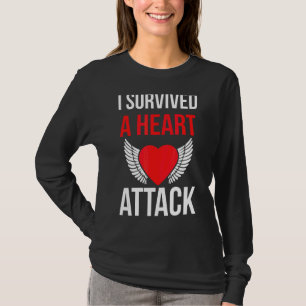 Ich überlebte einen Herzinfarkt Bypass Survivor T-Shirt