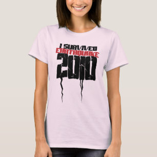 ICH ÜBERLEBTE ERDBEBEN 2010 T-Shirt