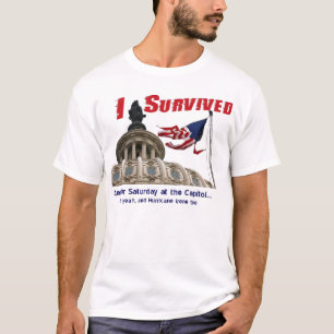 Ich überlebte Hurrikan Irene an der Hauptstadt T-Shirt