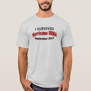 Ich überlebte Hurrikan IRMAShirt 2017 T-Shirt