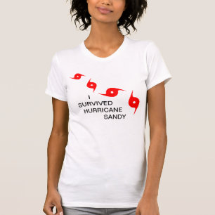 ICH ÜBERLEBTE HURRIKAN SANDY T-Shirt
