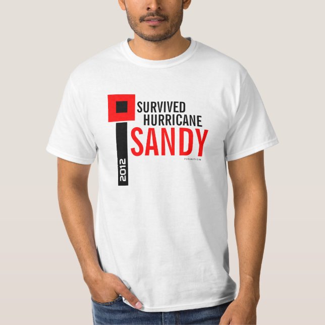 Ich überlebte Hurrikan-Sandy-T - Shirt 9 (Vorderseite)