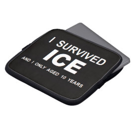 Ich überlebte ICE Laptopschutzhülle