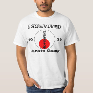 Ich überlebte Karate Lager T-Shirt