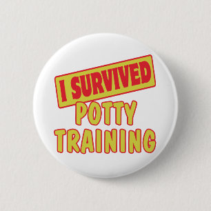 ICH ÜBERLEBTE KARTENAUSBILDUNG BUTTON