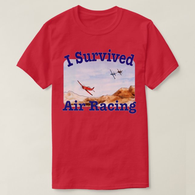 Ich überlebte Luftrennen T-Shirt (Design vorne)