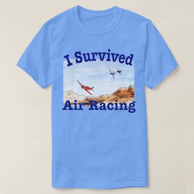 Ich überlebte Luftrennen T-Shirt (Design vorne)