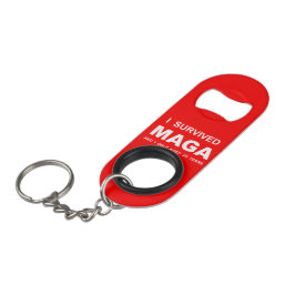 Ich überlebte MAGA Mini Flaschenöffner