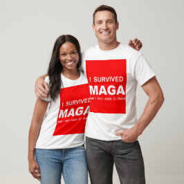 Ich überlebte MAGA T-Shirt