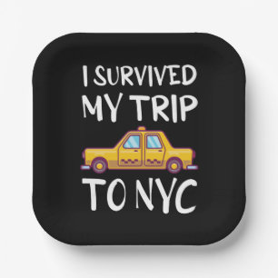 Ich überlebte meine Reise zum NYC Pappteller