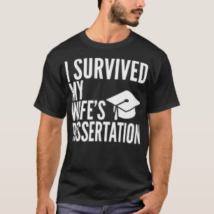 Ich überlebte meinen Abschluss Colleg in der Fraue T-Shirt
