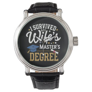 Ich überlebte meinen Master-Abschluss in Ehefrau A Armbanduhr