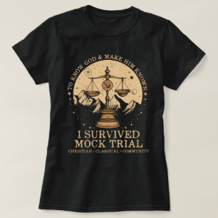 Ich überlebte Mock Trial Challenge B CC Konversati T-Shirt
