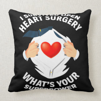 Ich überlebte Open Heart Operation Umgehung Herz S Kissen
