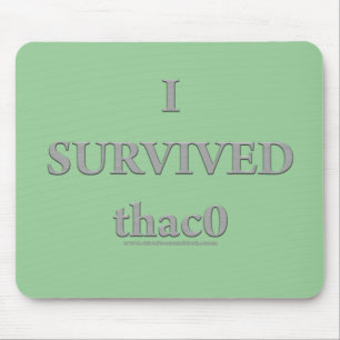 Ich überlebte thac0 mousepad