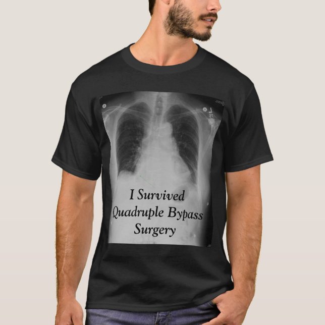 Ich überlebte vierfaches Überbrückung ~ T T-Shirt (Vorderseite)