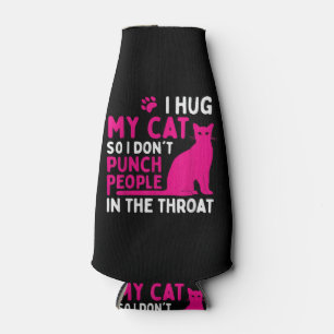Ich Umarme Meine Katze, Damit Ich Leute Nicht Schl Flaschenkühler