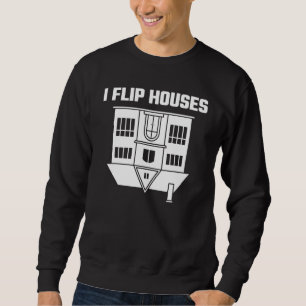 Ich Umdrehte Häuser Sweatshirt