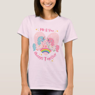 Ich und du rosa Frauen T-Shirt