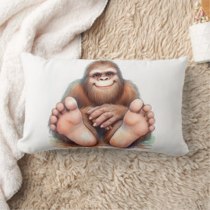 Ich und mein Bigfoot Lendenkissen