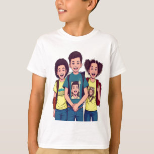 Ich und meine Freunde in der Schule T-Shirt