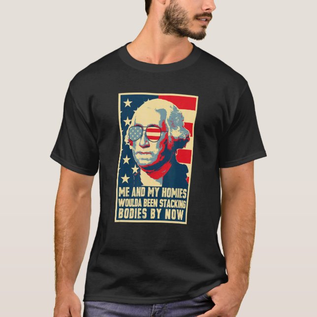 Ich und meine Homosexuellen würden Körper stapeln  T-Shirt (Vorderseite)