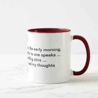 Ich und meine Kaffee-Tasse Tasse