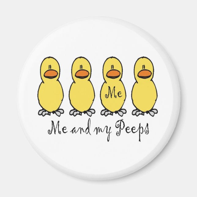 Ich und meine Pieps Magnet (Vorne)