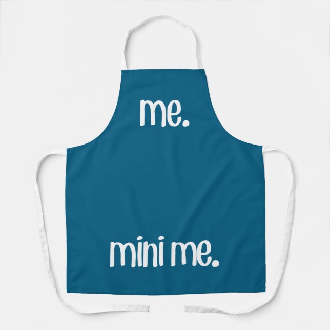 Ich und Mini Schürze (Vorderseite)
