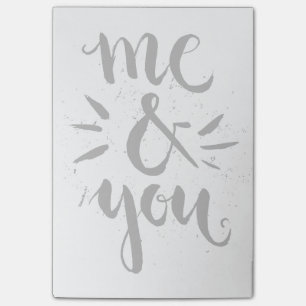 Ich und Sie Post-it Klebezettel