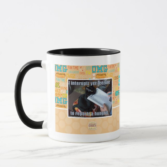 Ich unterbreche Yen Leezure Tasse (Links)