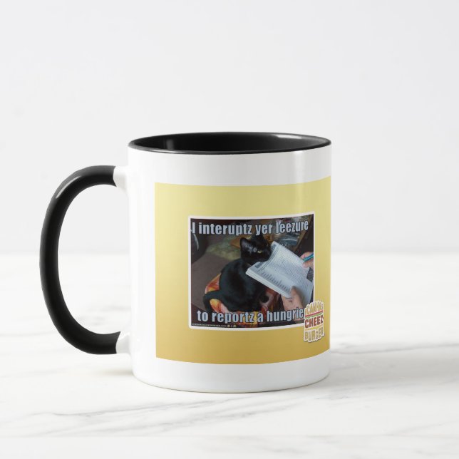 Ich unterbreche YER Leezure Tasse (Links)