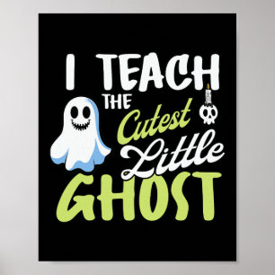 Ich unterrichte das Niedlichste Halloween-Märchen Poster