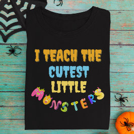 Ich unterrichte das Niedlichste Monster Halloween Sweatshirt