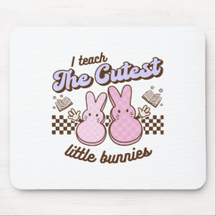 Ich unterrichte den Niedlichen kleinen Bunnies Ost Mousepad