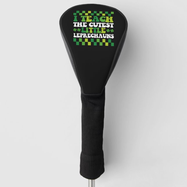 Ich unterrichte den Niedlichen Kobold Golf Headcover (Vorderseite)