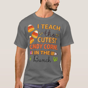 Ich unterrichte den Niedlichsten Candy Corns Hallo T-Shirt