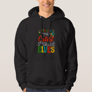 Ich unterrichte die Niedliche 5. Klasse Elfen Lehr Hoodie