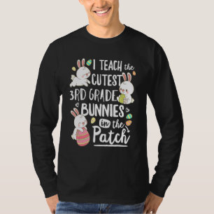 Ich unterrichte die Niedliche Bunnies-Lehrerin Eas T-Shirt