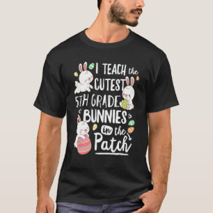Ich unterrichte die Niedliche Bunnies-Lehrerin Eas T-Shirt