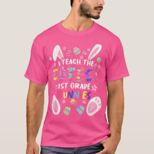 Ich unterrichte die Niedliche Bunnies-Lehrerin Eas T-Shirt