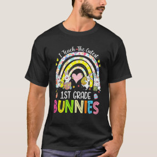 Ich unterrichte die Niedliche Bunnies-Lehrerin Eas T-Shirt