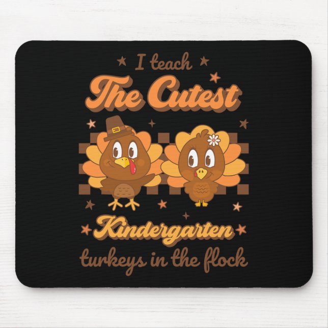 Ich unterrichte die Niedlichen Kindergärtner Truth Mousepad (Vorne)