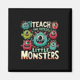 Ich unterrichte die Niedlichen kleinen Monster Hal Magnet