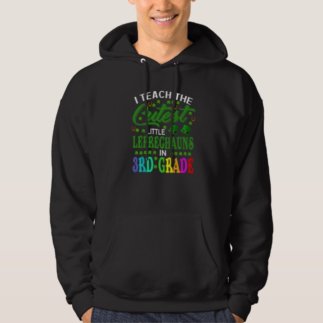 Ich unterrichte die Niedlichen Kobolden in 3. Klas Hoodie (Vorderseite)