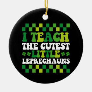 Ich unterrichte die niedlichsten kleinen Kobolde L Keramik Ornament
