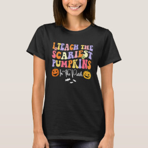 Ich unterrichte die schrecklichsten Kürbisse auf d T-Shirt
